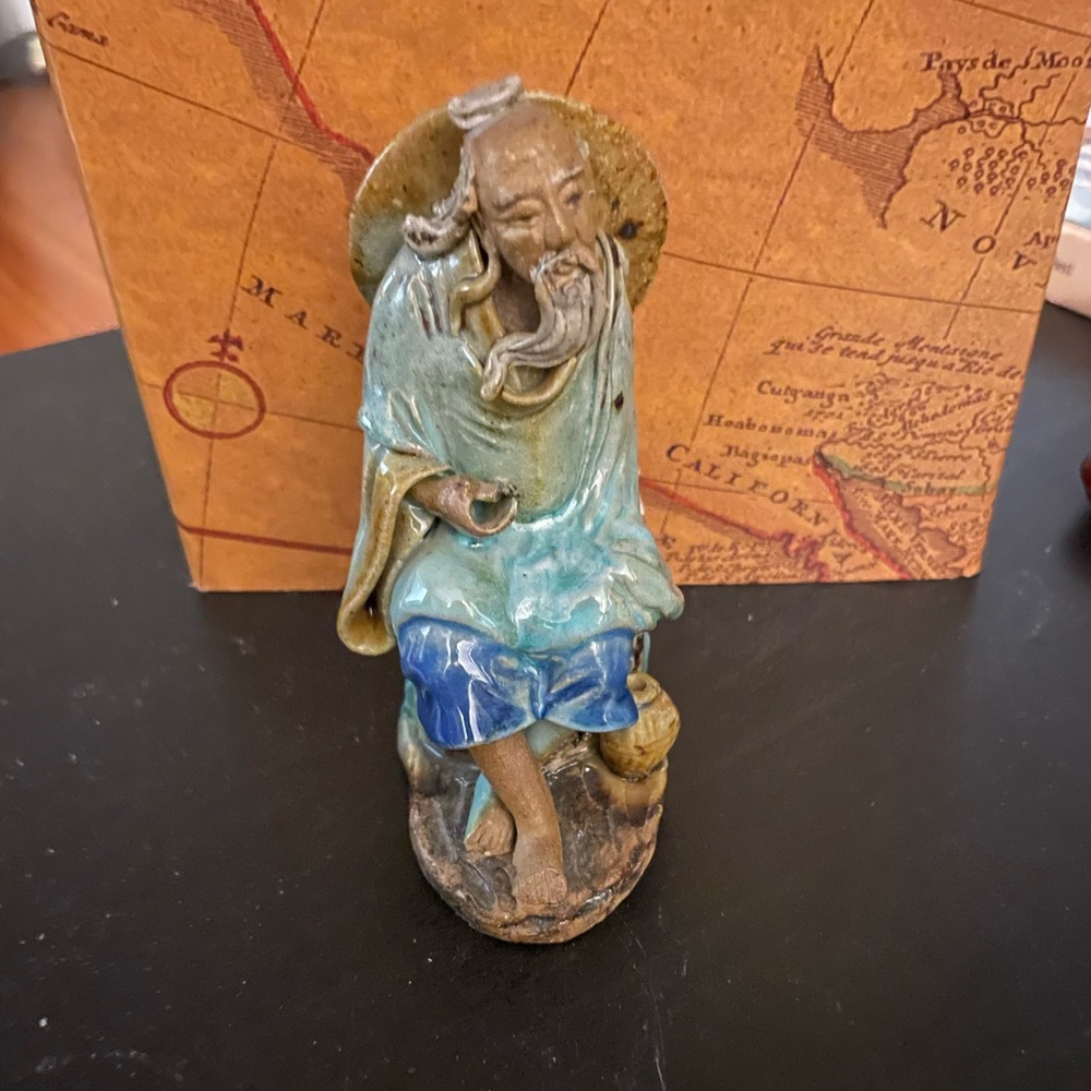 Lovely vintage Chinese mud man